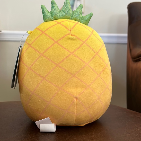 Squishmallow 10”Zyta Pineapple-AUTHENTIC Kellytoy Soft Plush Toy - Picture 3 of 11